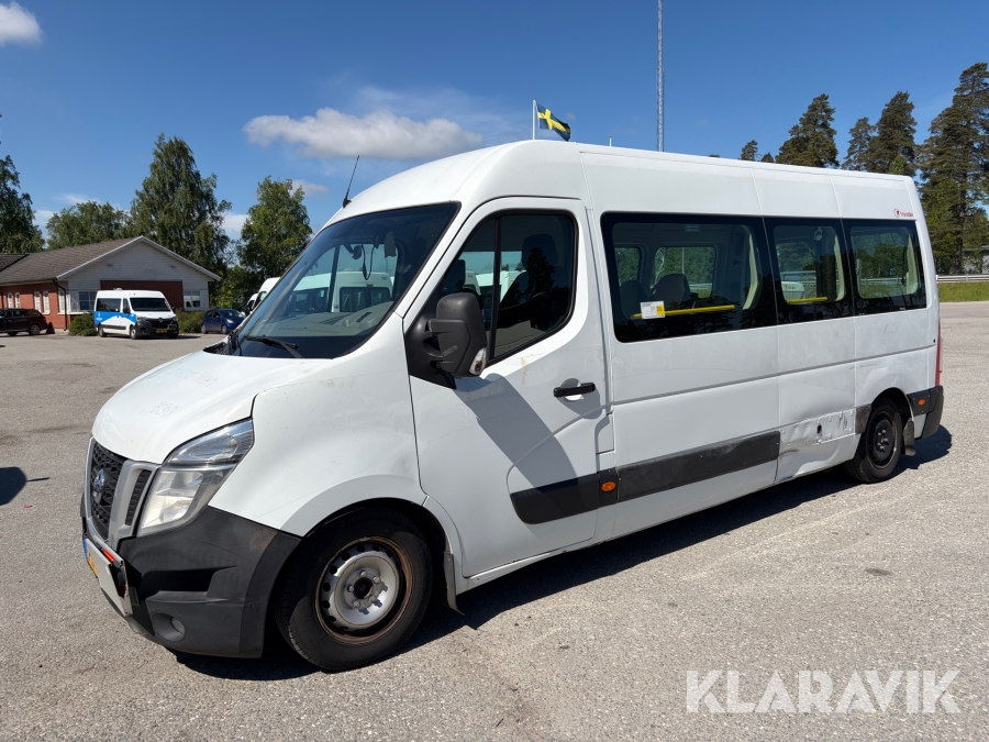 Färdtjänstbuss klass 1 Nissan NV400 2.3 dCi 145hk