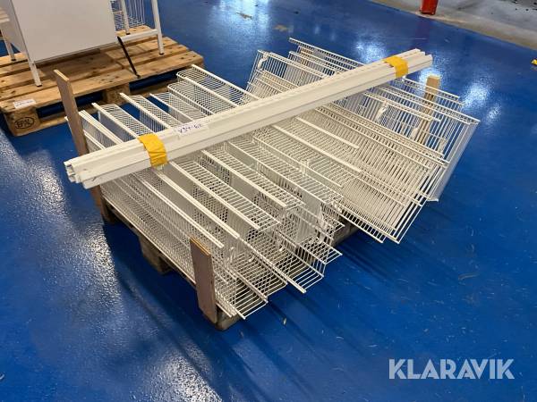 Trådhyllor, konsoler och skenor ELFA