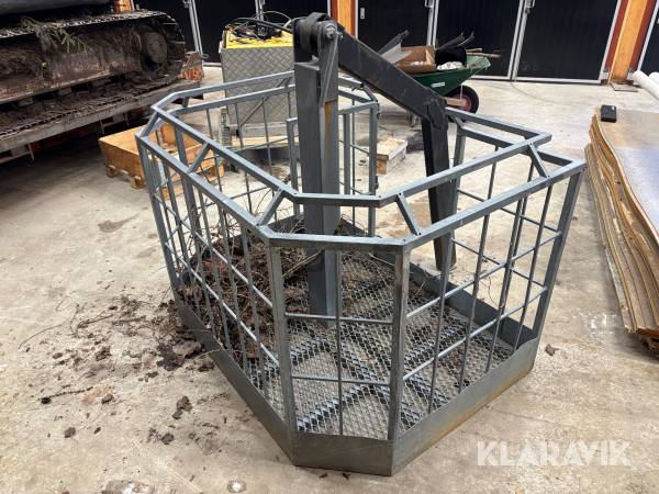Personkorg för kranbil