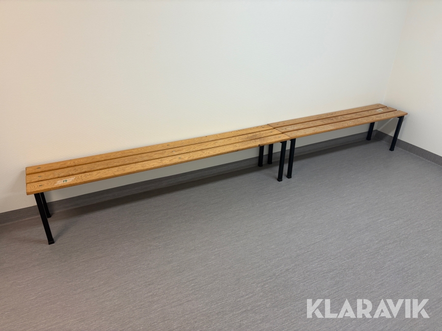 Bänkar 2st