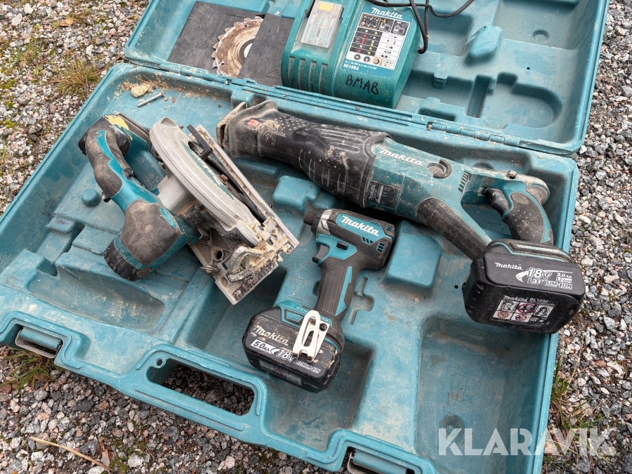 Handverktyg Makita 3st