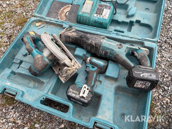 Handverktyg Makita 3st
