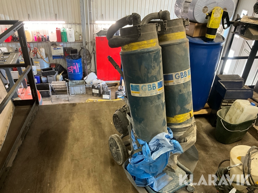 Stoftavskiljare Dustcontrol DC3800 Twin