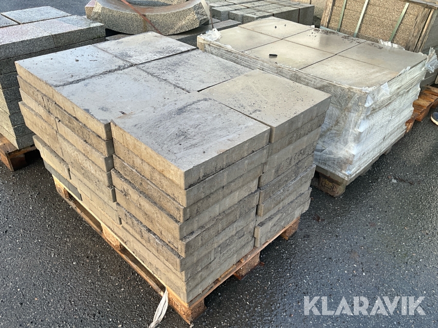 Marksten betong ca 14 m2