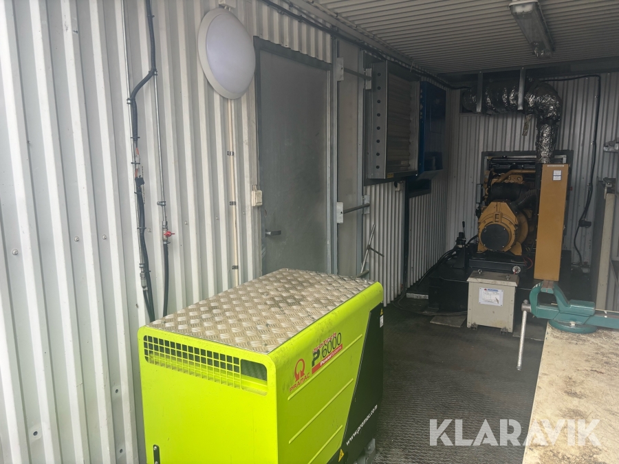Generator / Elverk  i container 65 kVA  & 6 kVA