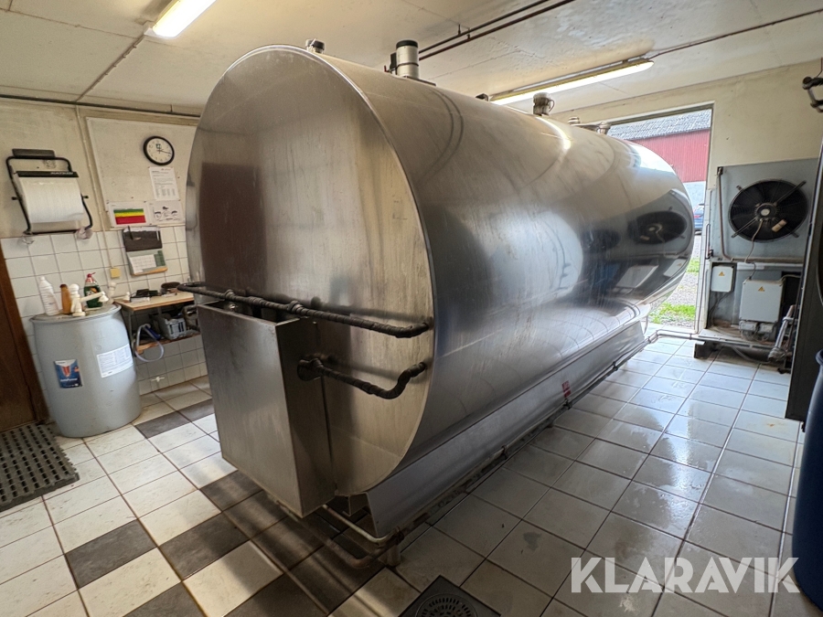 Mjölktank Wedholms DF95 SZ-160 8000 liter