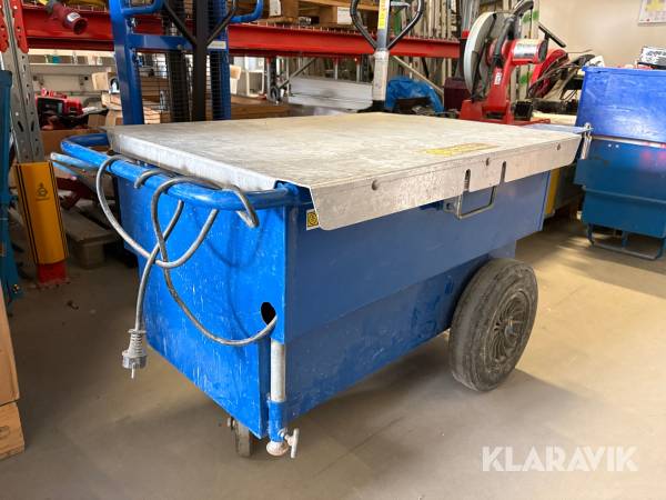 Verktygsvagn Kvickman med arbetsbord