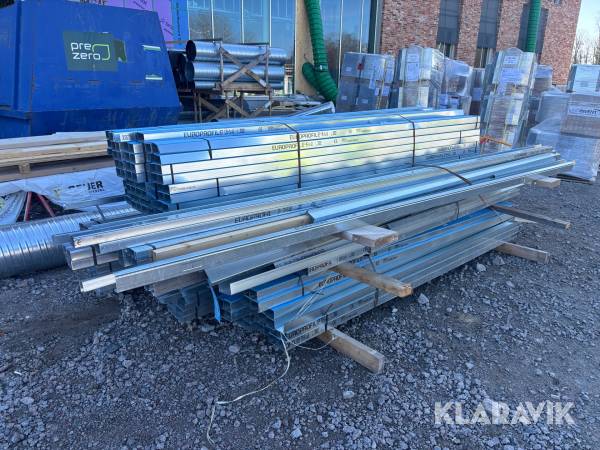 Stålprofiler blandat parti