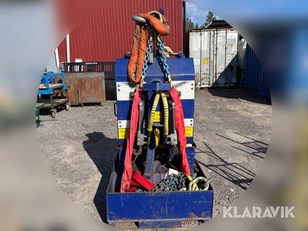 Hydraulisk lyftok för husmoduler m.m. Brännströms Mekaniska 12t 4part ”Bläckfisk"