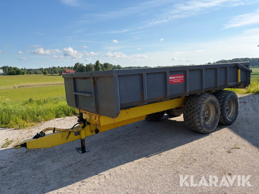 2-Axlad Dumperkärra Multiva TRM150 HD med 15 tons lastvikt