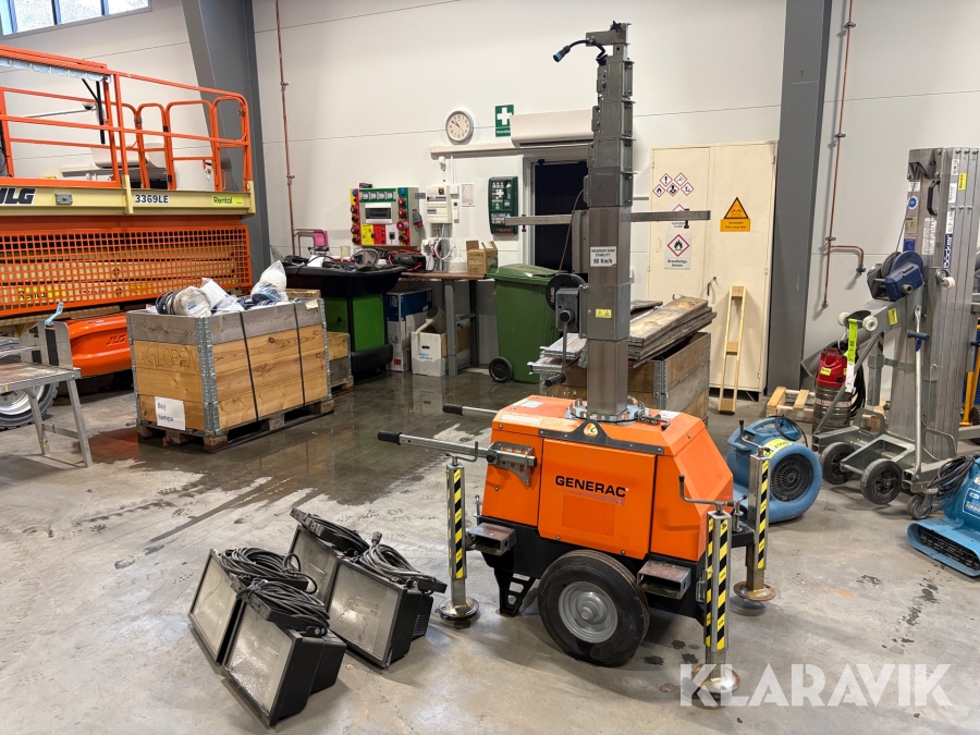 Belysningsmast Generac / Satema Link Tower 7m