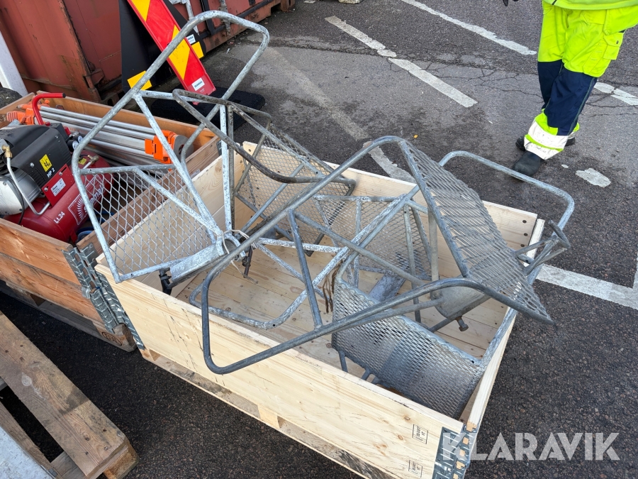 Trappsteg stolpe 5 st