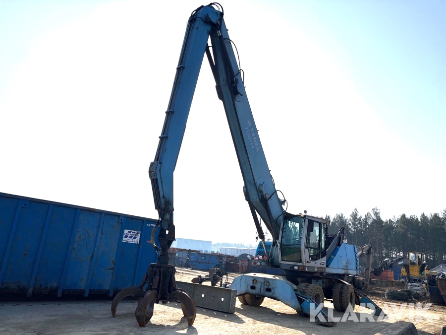 Materialhanterare Terex - Fuchs MHL 350 - Med gripklo