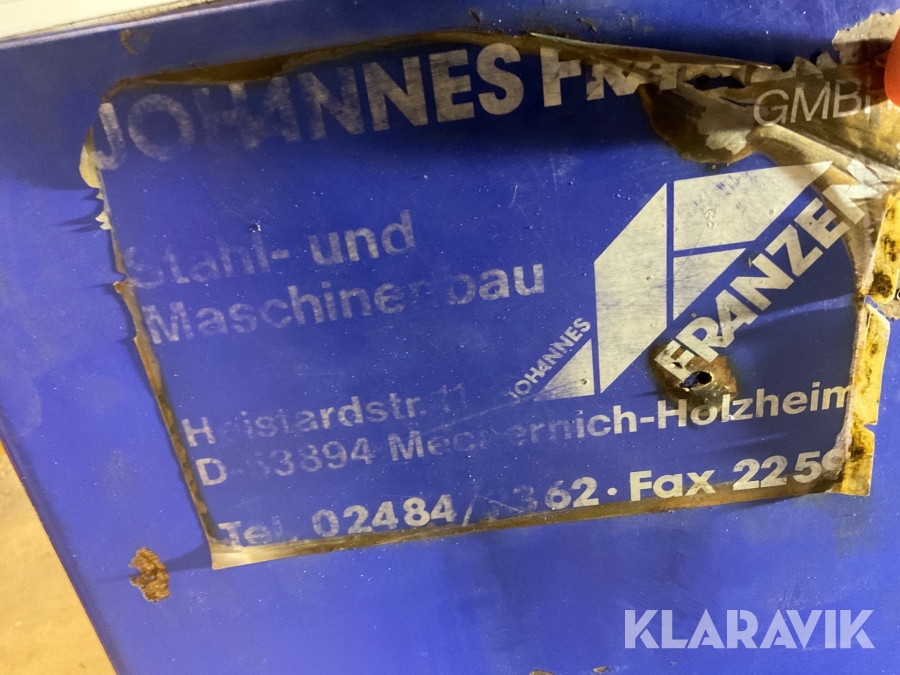 Kedjeslip Franzen, Ljusdal, Klaravik auktioner