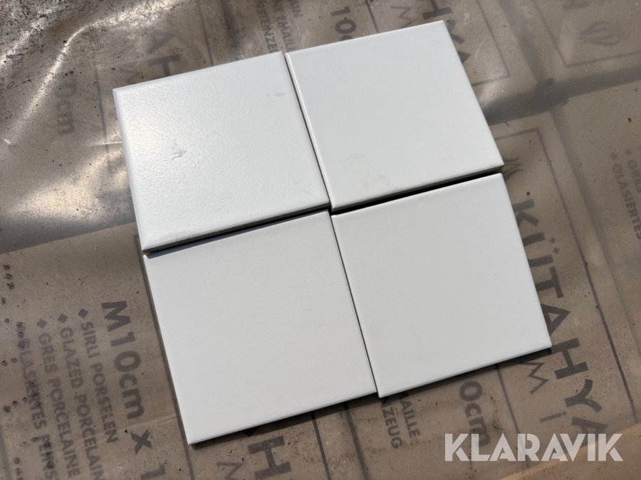 Klinker Kütahya Ral Light Grey ca 70kvm