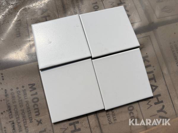 Klinker Kütahya Ral Light Grey ca 70kvm