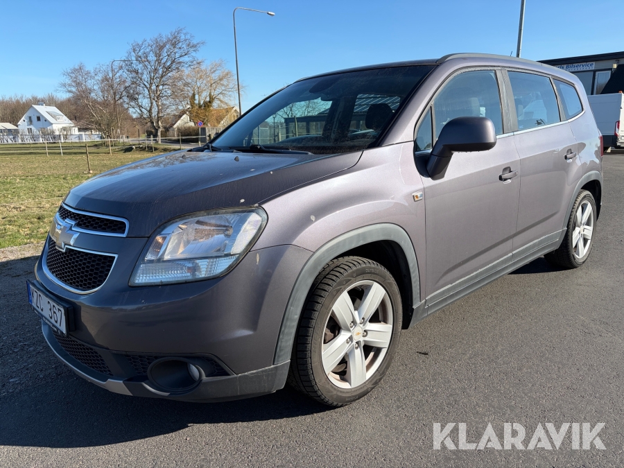 Chevrolet Orlando, 6 sitsig - Nybesiktigad