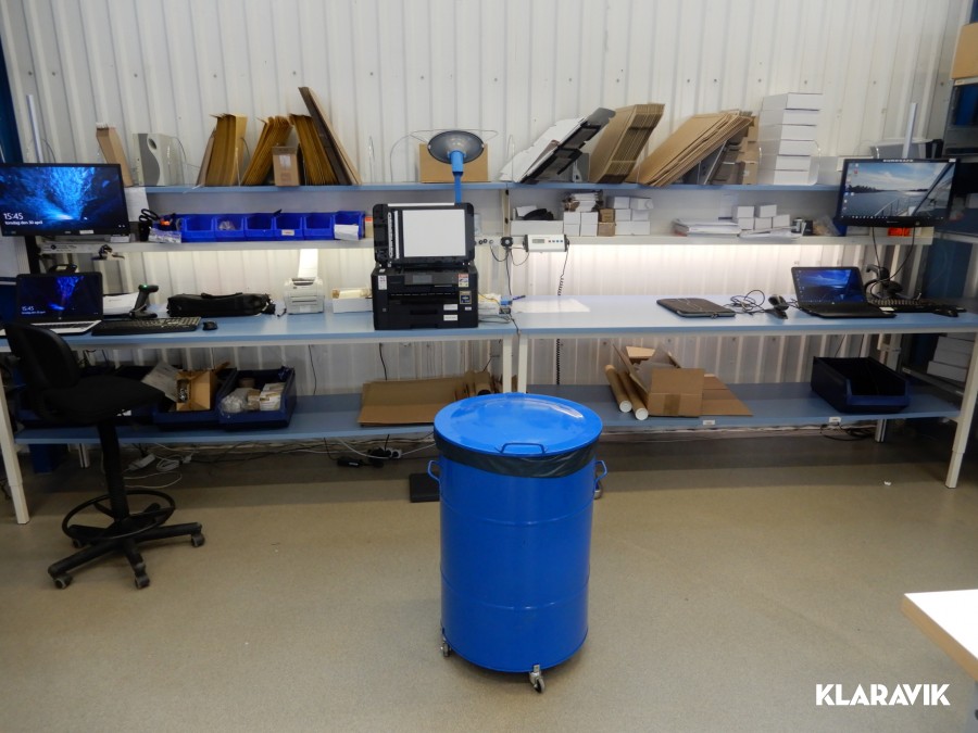 Laptops Arbetsbord, packvåg m.m
