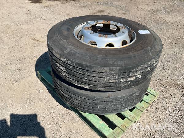 Lastbilsdäck Good Year 12R22,5 2st