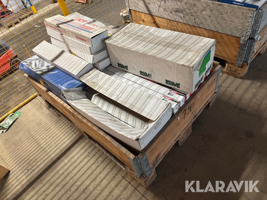 Diverse bandad skruv