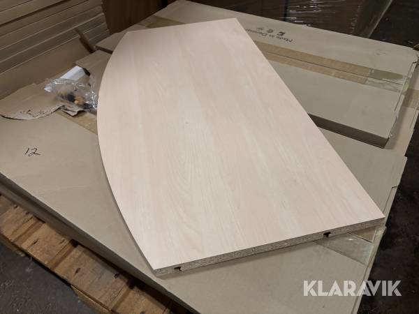 Hyllplan Tvilum-scanbirk 90x49x2.5cm 30st