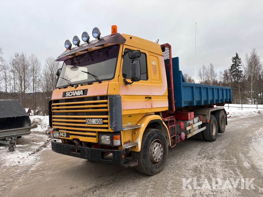 Lastväxlare Scania 143 450 veteran