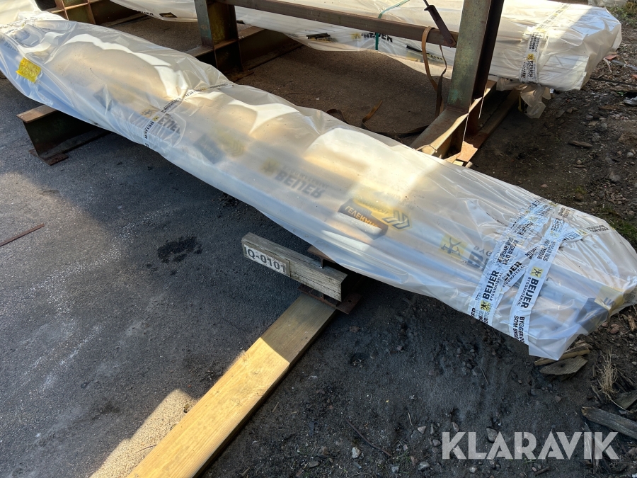 Lockläkt grundmålad