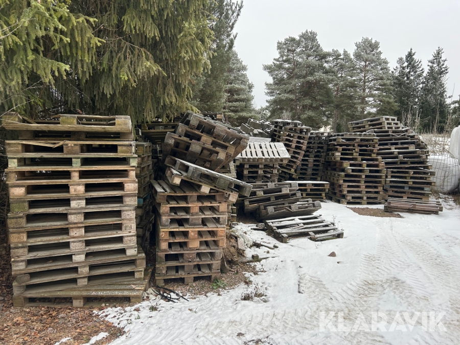 Lastpallar stort parti