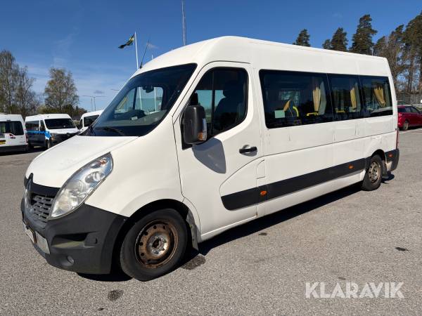 Färdtjänstbuss klass 1 Renault Master Kombi 3.5 T 2.3 dCi 145 hk med luftfjädring, 6 st sittplatser och lastramp