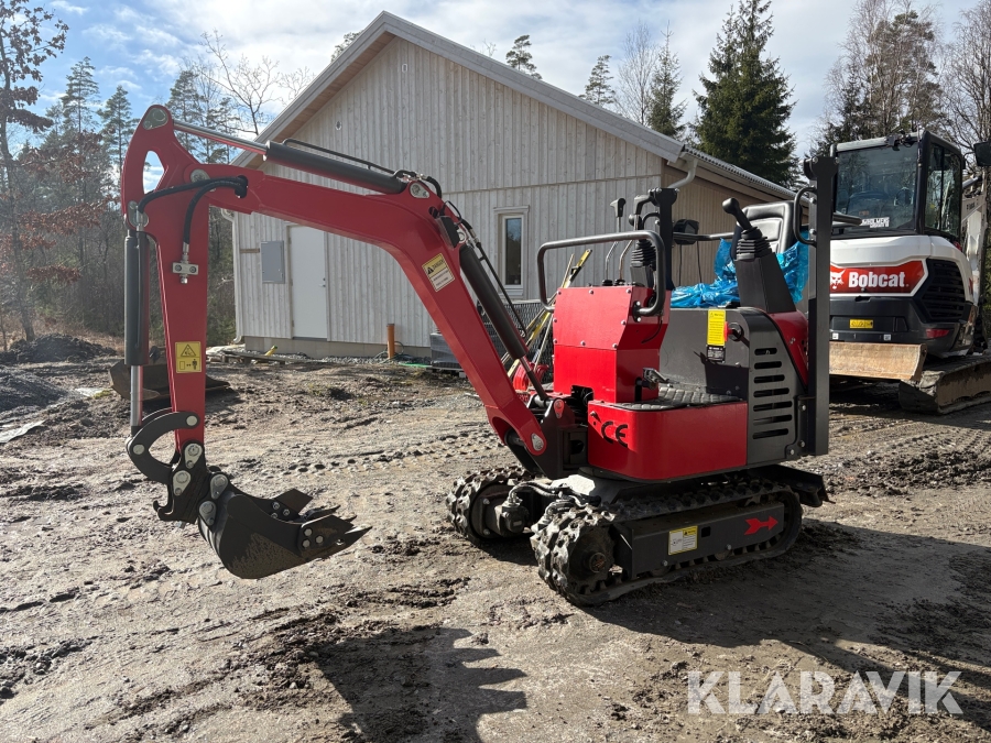 Grävmaskin Nuoman Machinery NM-E12 minigrävare diesel