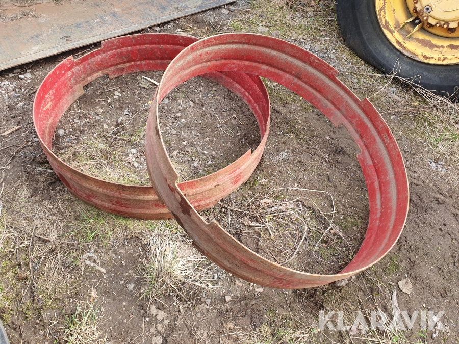 Distansringar 2st Volvo BM