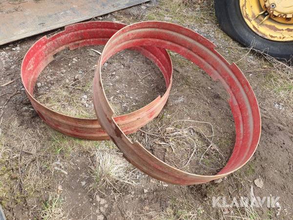 Distansringar 2st Volvo BM