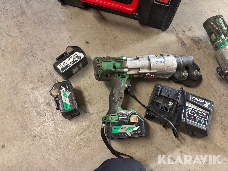 Armeringsklipp Hitachi NB12MV 2st