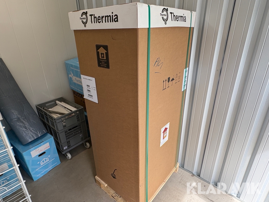 Luft/vattenvärmepump Thermia iTEC total compact och iTec Eco 8 inne- och utedel