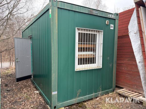 Evakueringsbod Containex 20 fot