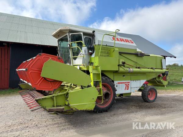 Tröska Claas Dominator 76