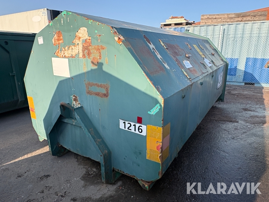 Lastväxlarflak 12 kubik 2 fack