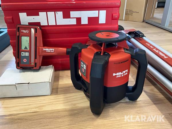 Rotationslaser Hilti PR 2-HS med PRA 20