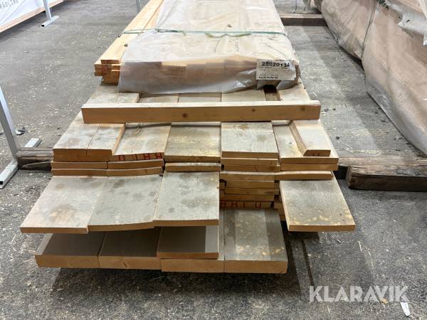 Finsågad träklädsel gran Eskebo