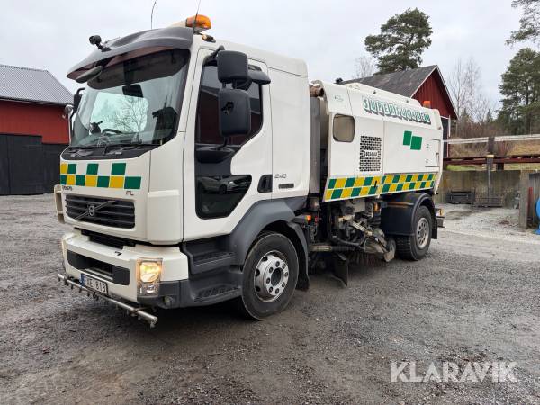 Soplastbil /sopmaskin Volvo FL2404x2 scarab