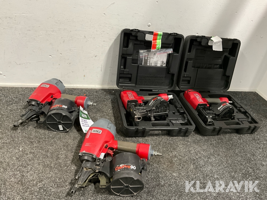 Spikpistol 4st Senco Collpro90, Roofpri 455XP