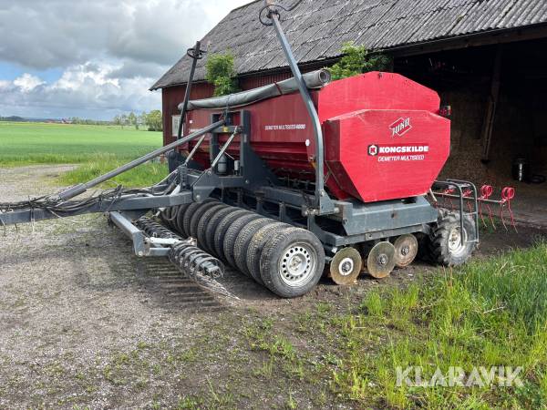 Såmaskin Kongskilde Demeter Multiseed 4000 4meter