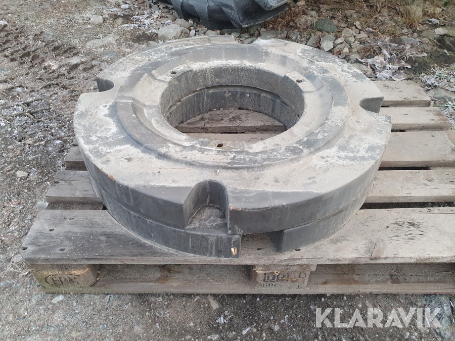 Hjulvikter Claas 200 kg/st