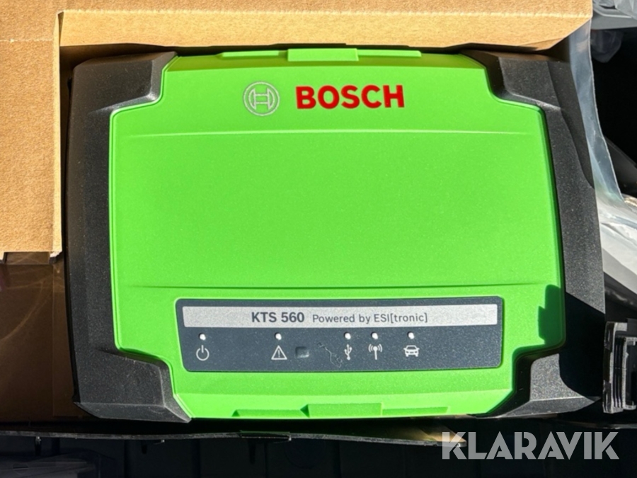 Diagnosverktyg / Felkodsläsare till fordon Bosch KTS 560 med multimeter