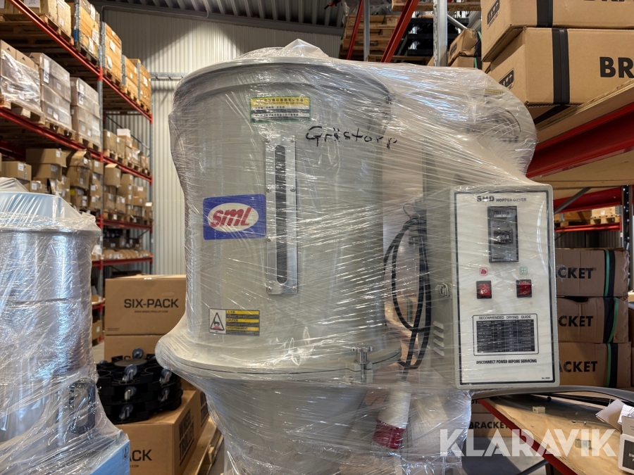 Torktratt SML SHD-50 4 kW – Hopper dryer