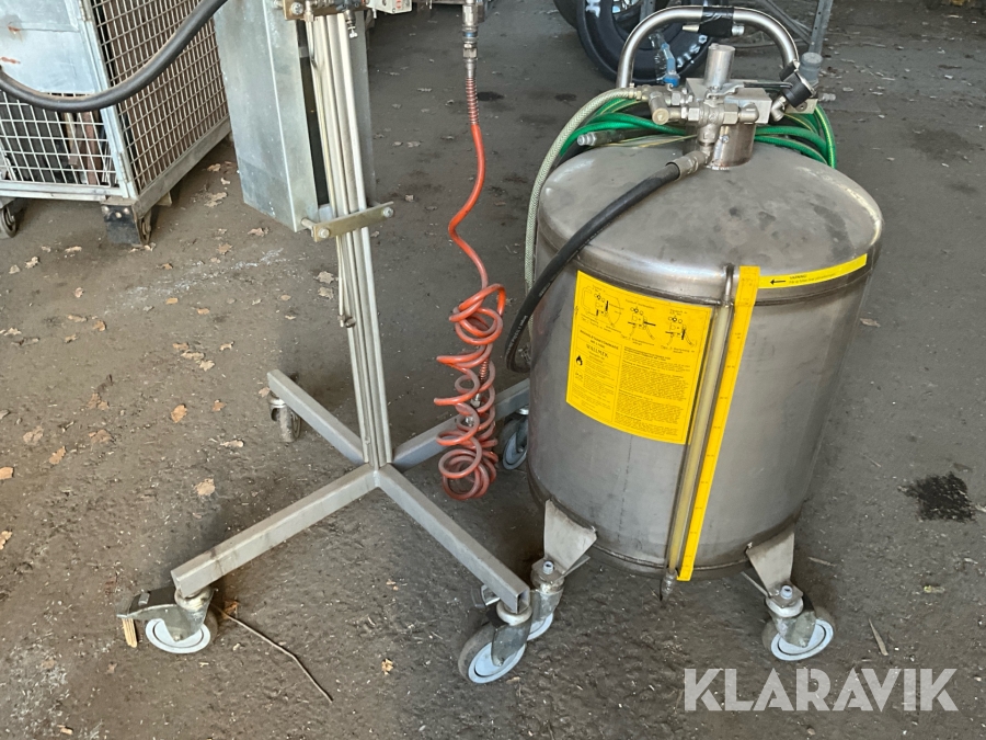 Bränsletanktömmare Wallmek L1050 och tankborr