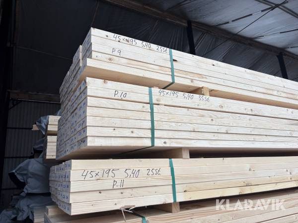 Virkespaket 45x195 5.4 35 st