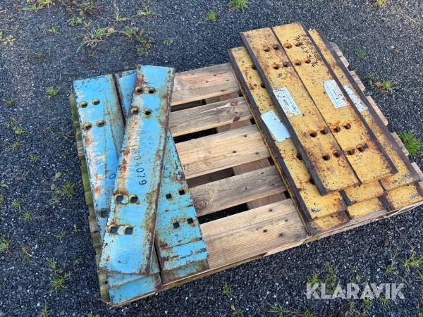 Plogstål Kennametal/Olofsfors 11st