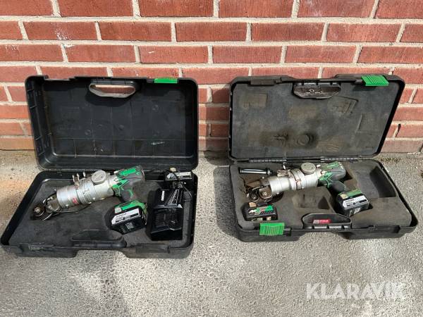 Bock - och armeringsklipp Bendof / Hitachi DS 18 DBL2, okänd