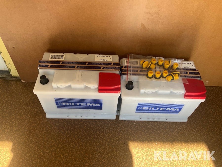 Batterier Biltema 12V 66/63 Ah Osyrade